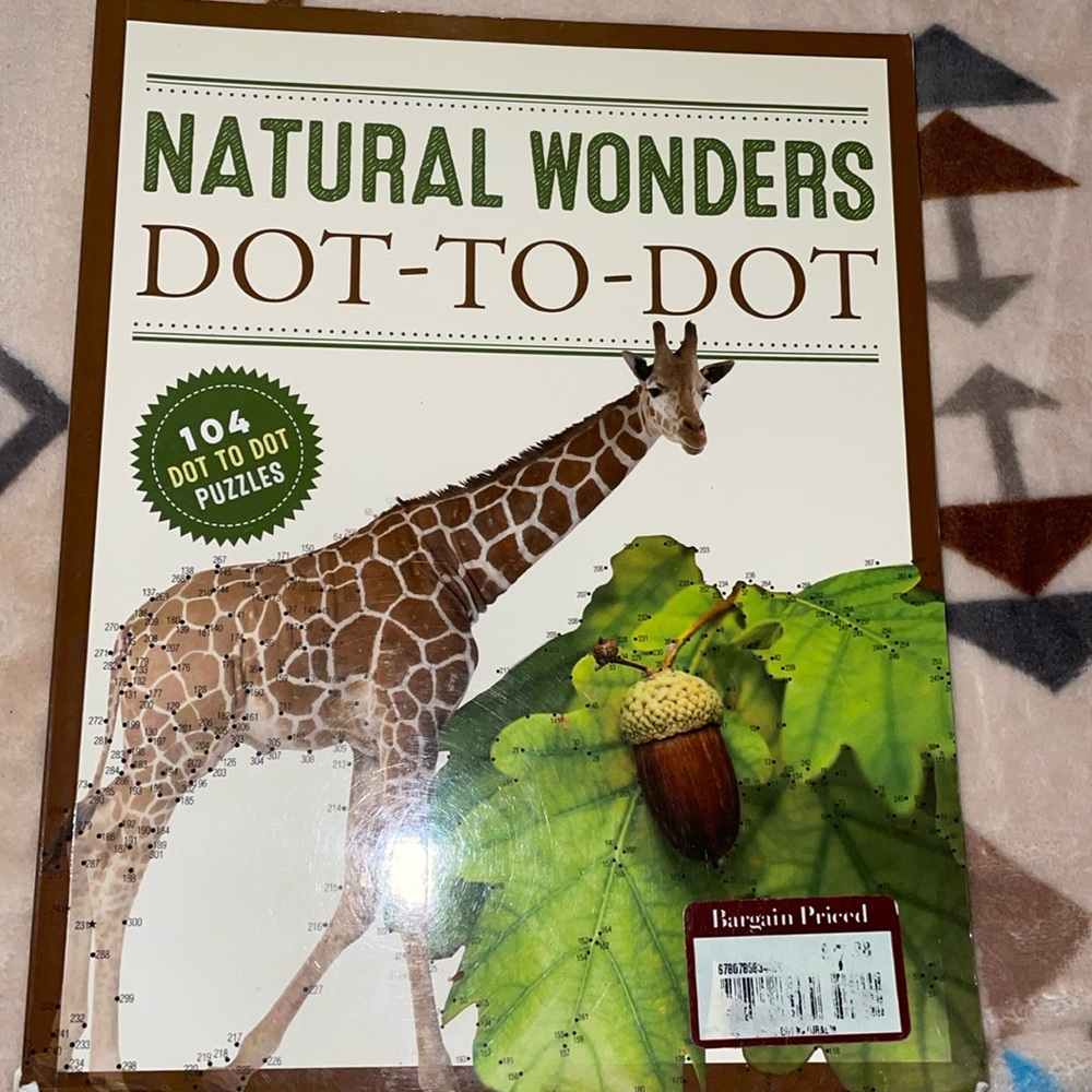Animal Dot to Dot Activity Book for Kids Puzzle Workbook